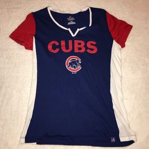 Chicago Cubs T-shirt with Rhinestones
